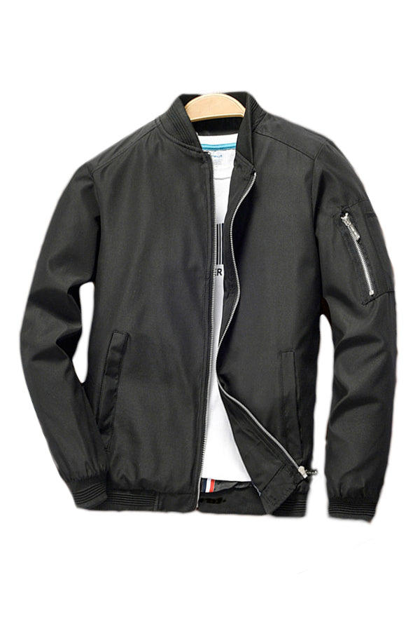 Urban Multi-Pocket Windbreaker Jacket