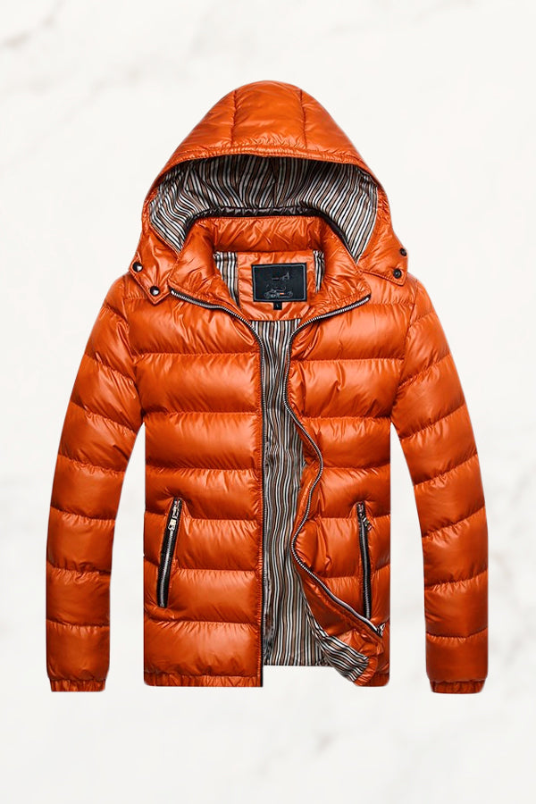 Stylish Slim-Fit Puffer Jacket